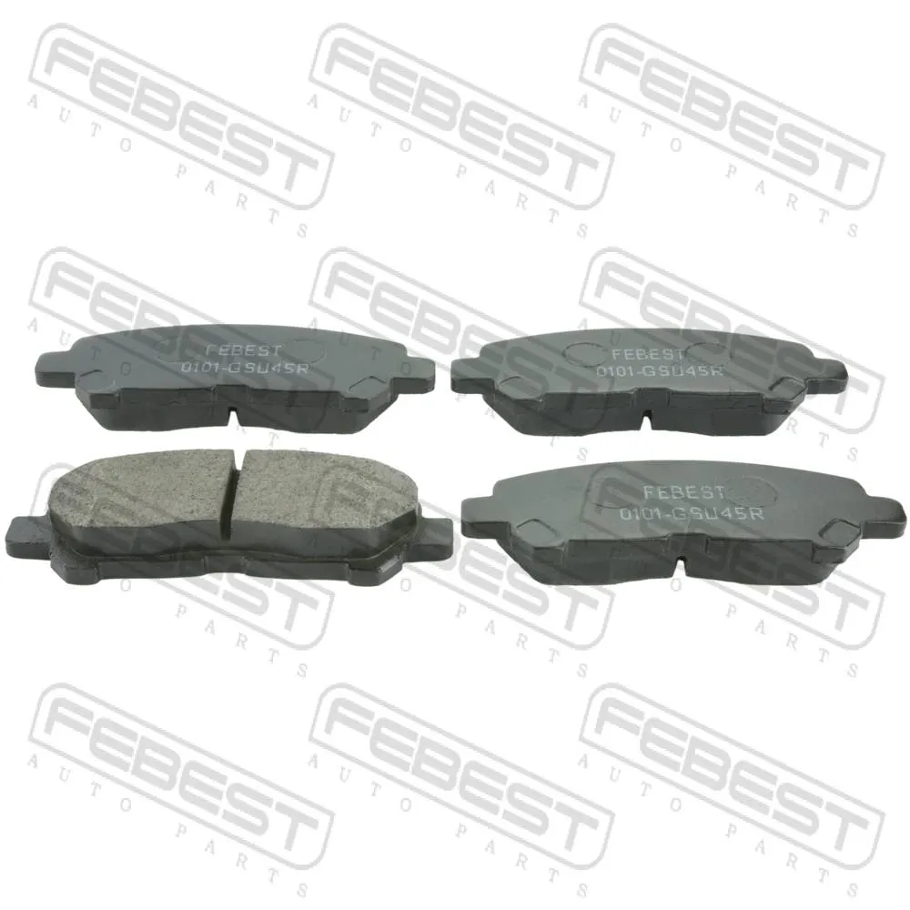 Колодки тормозные задние FEBEST 0101-GSU45R