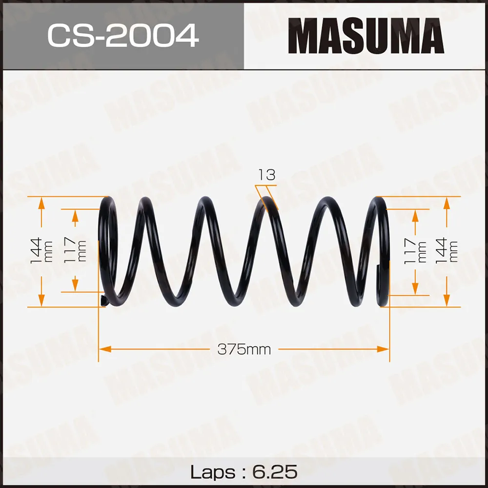Пружина задн. MASUMA CS2004