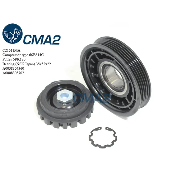 Шкив в сборе 6SES14C 5PK120 (NSK подшипник) A0038304360 CMA2 C21511MA