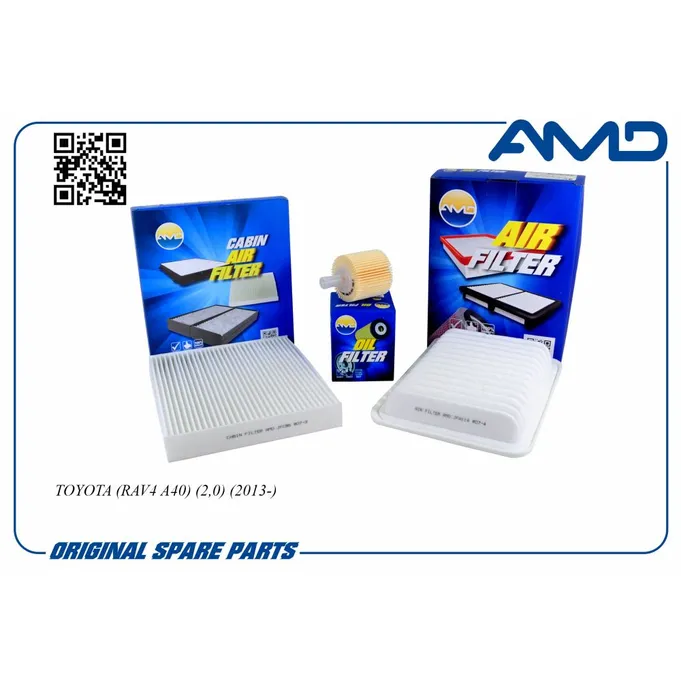 Комплект фильтров (масл.+возд.+салон) AMD AMD.SETF156