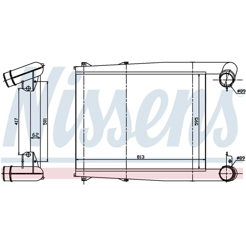 Интеркулер NISSENS 97025