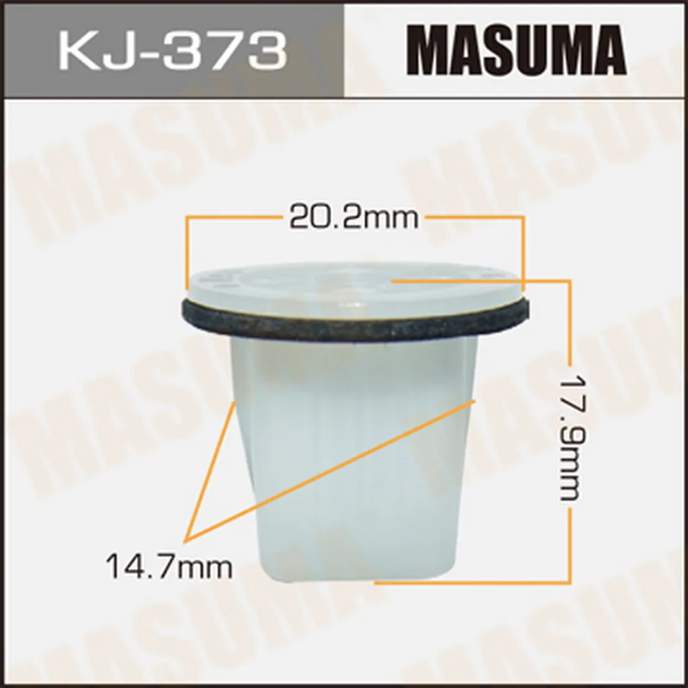 Клипса автомобильная MASUMA KJ-373