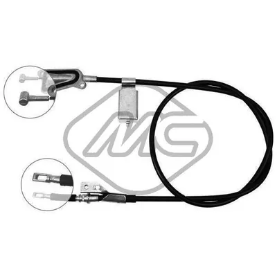 Трос ручника NIS ALMERA ALL C/ABS SX L Metalcaucho 82339