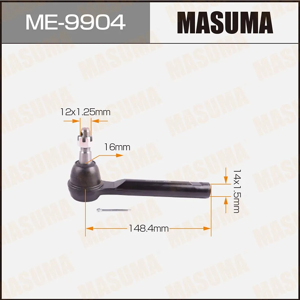 Наконечник рулевой L=R MAZDA CX-5 (KF) 17-> MASUMA me9904