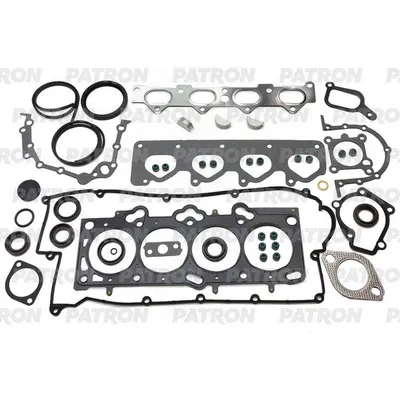 Комплект прокладок двигателя полный c ГБЦ: HYUNDAI / KIA 2.0i (G4GC) 2001> PATRON PG11111