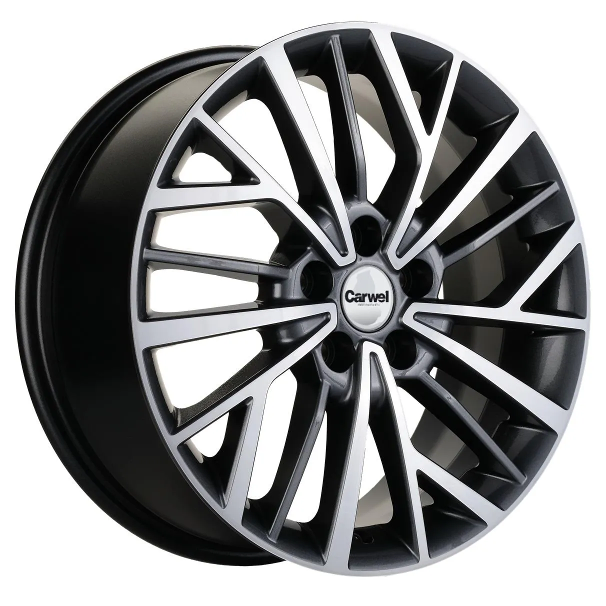 Диск литой R17 7J 5x114.3/66.5 ET37 Carwel Токо 1717 AGR 00116460