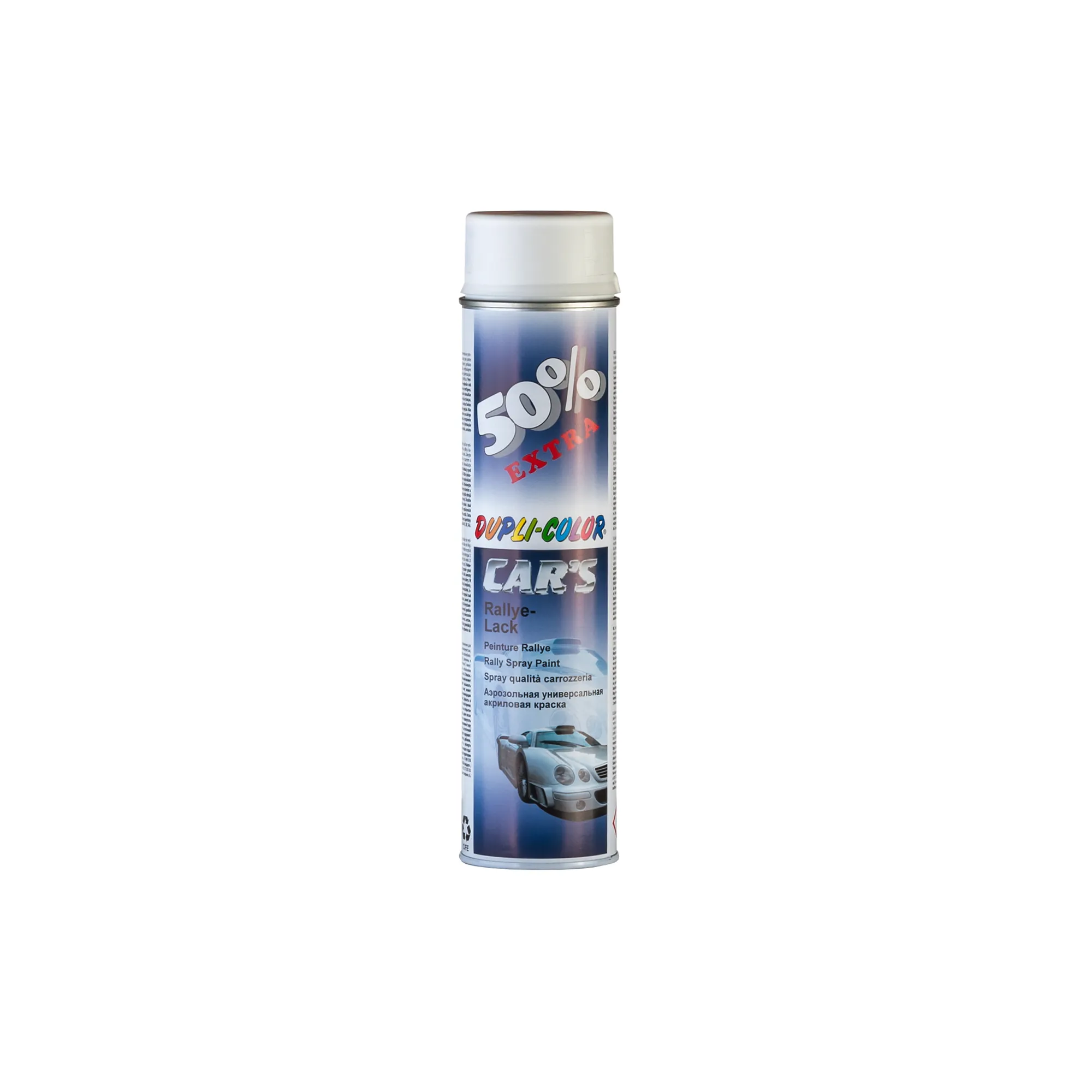 Эмаль универсальная акриловая белая матовая DUPLI COLOR 693892