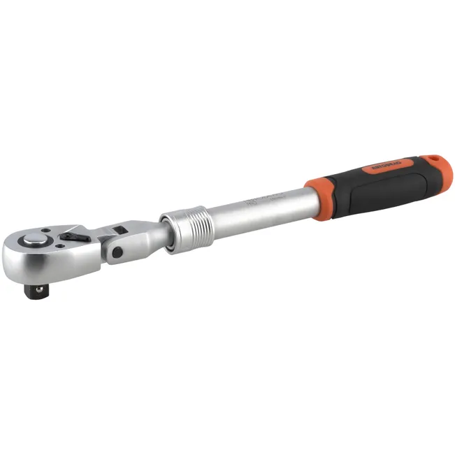 Трещотка телескопическая шарнирная 1/2 (72 зубца, 5град) АвтоDело PRO (39599)