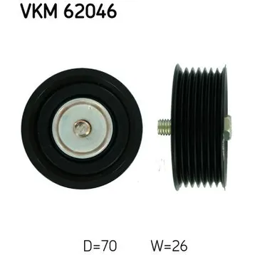 Ролик натяжителя приводного ремня SKF VKM 62046