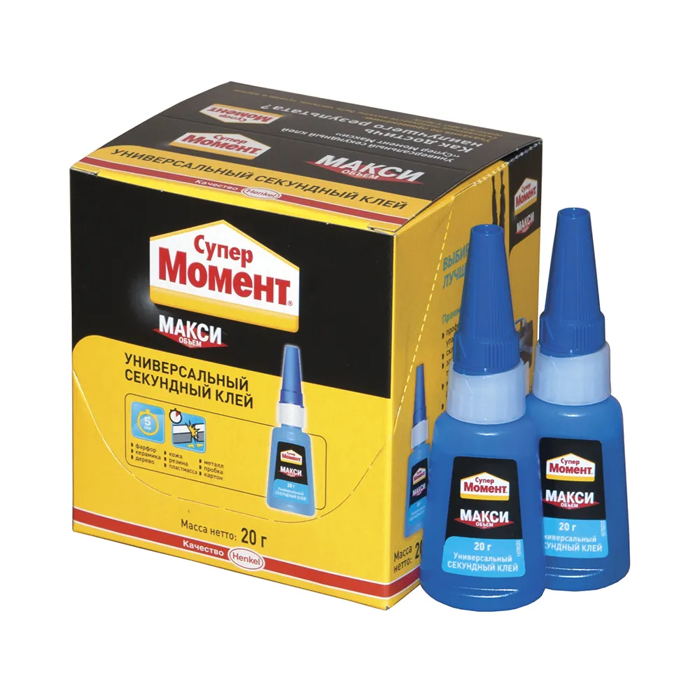 Клей Супер Момент Макси объем 20 гр