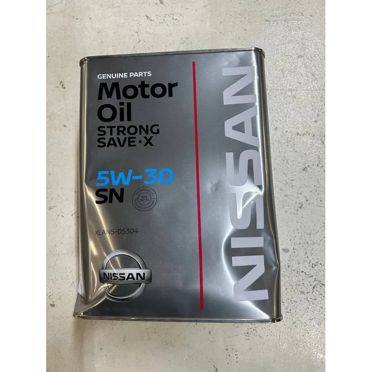 Масло моторное 5W-30 NISSAN STRONG SAVE X SN (4л х 6), Уценка
