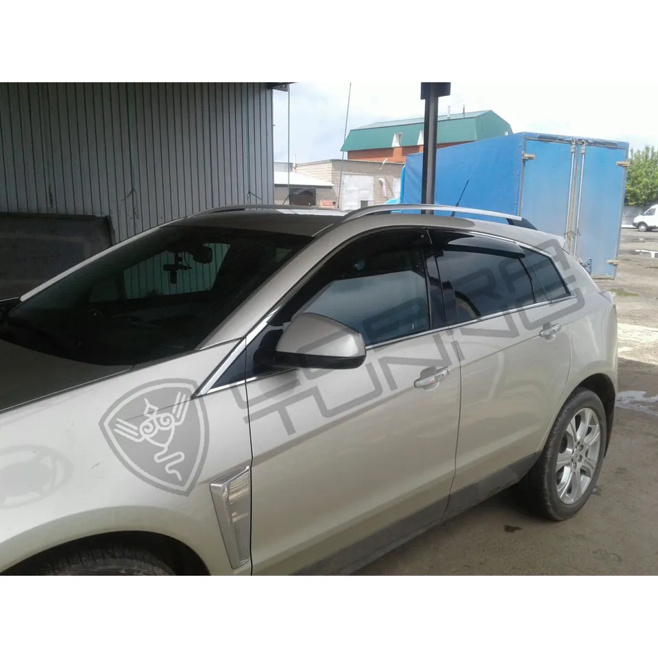 Дефлектора на окна Cadillac SRX II 2010 деф.окон Cobra Tuning C10710