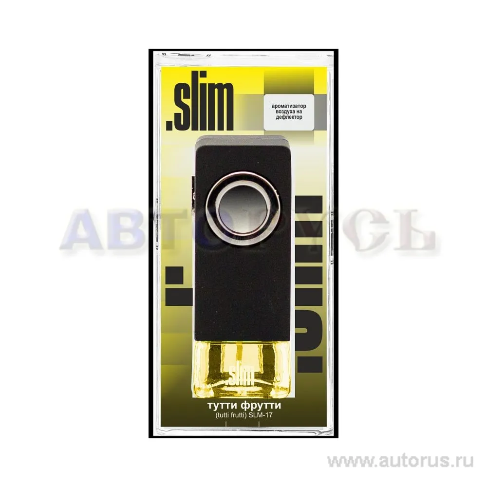 Ароматизатор SLIM жидкий флакон тутти фрутти AZARD SLM-17