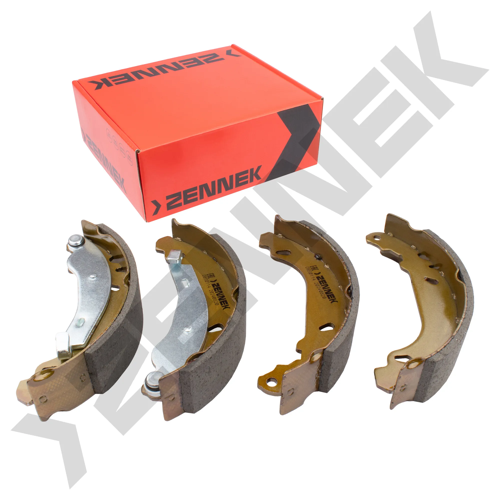 Колодки тормозные барабанные RENAULT CLIO 90-98, TWINGO 93-12 ZENNEK DBS0114