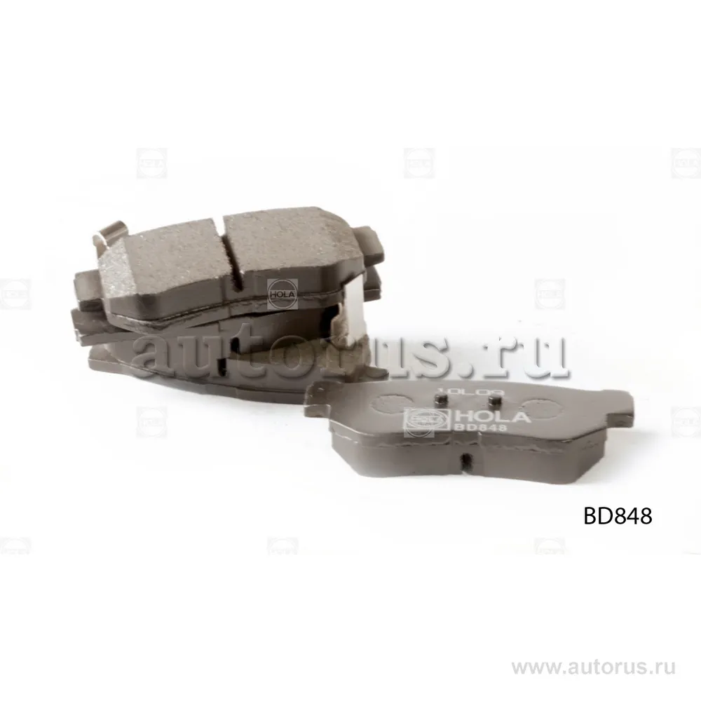 Колодки задние HYUNDAI Sonata IV (EF), Sonata V (NF), Getz (TB),E HOLA BD848