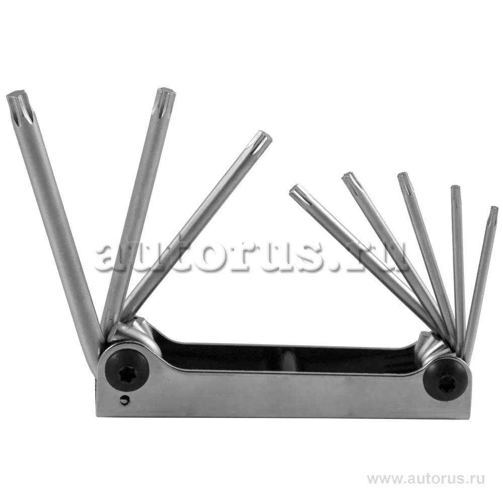 Набор ключей складных TORX T9-T40 8пр JONNESWAY H07M08SF
