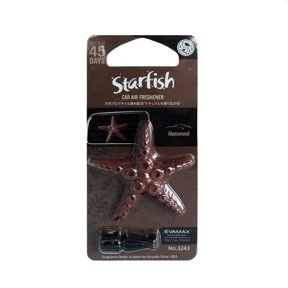 Ароматизатор полимерный Kogado Starfish на кондиционер Sandalwood/Aloeswood KOGADO 3243