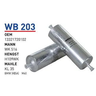 Фильтр топливный WUNDER FILTER WB-203