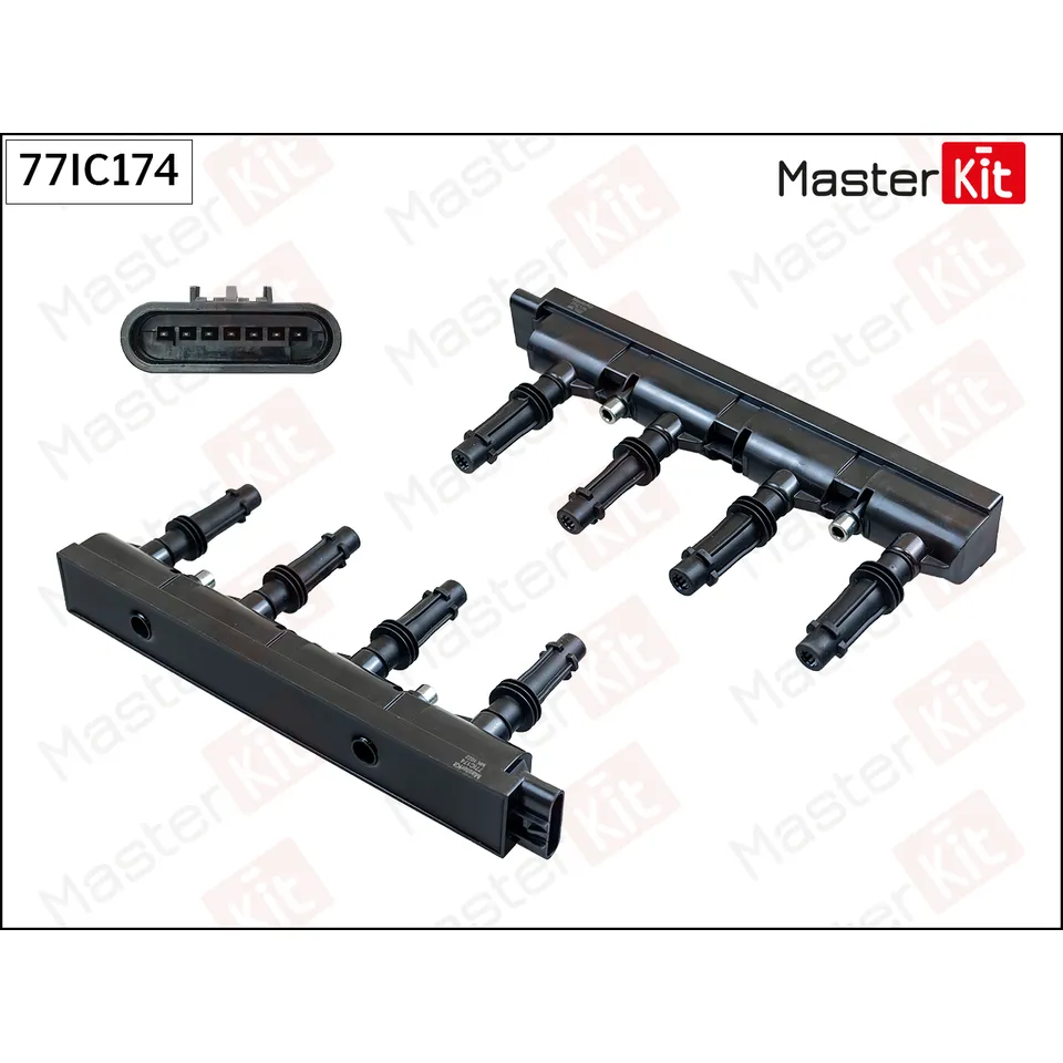 Катушка зажигания OPEL ASTRA H/J 1.4 MASTERKIT 77IC174