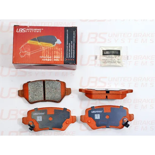Колодки тормозные дисковые зад UBS B1104022