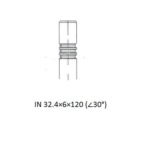 Клапан ДВС ZIKMAR Z17485R