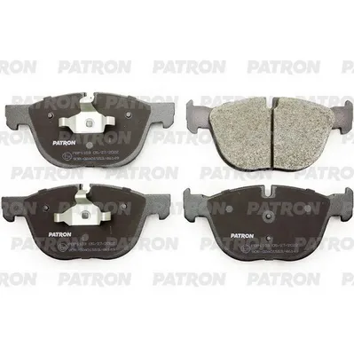Колодки тормозные дисковые перед. BMW: X5 3.0 d/3.0 si/xDrive30d/xDrive30i 07 PATRON PBP1103
