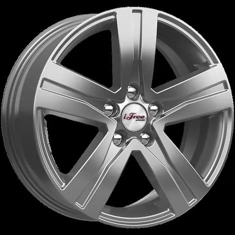 Диск литой R17 7J 5x114.3/66.1 ET45 IFREE Rebel Хай вэй 677502