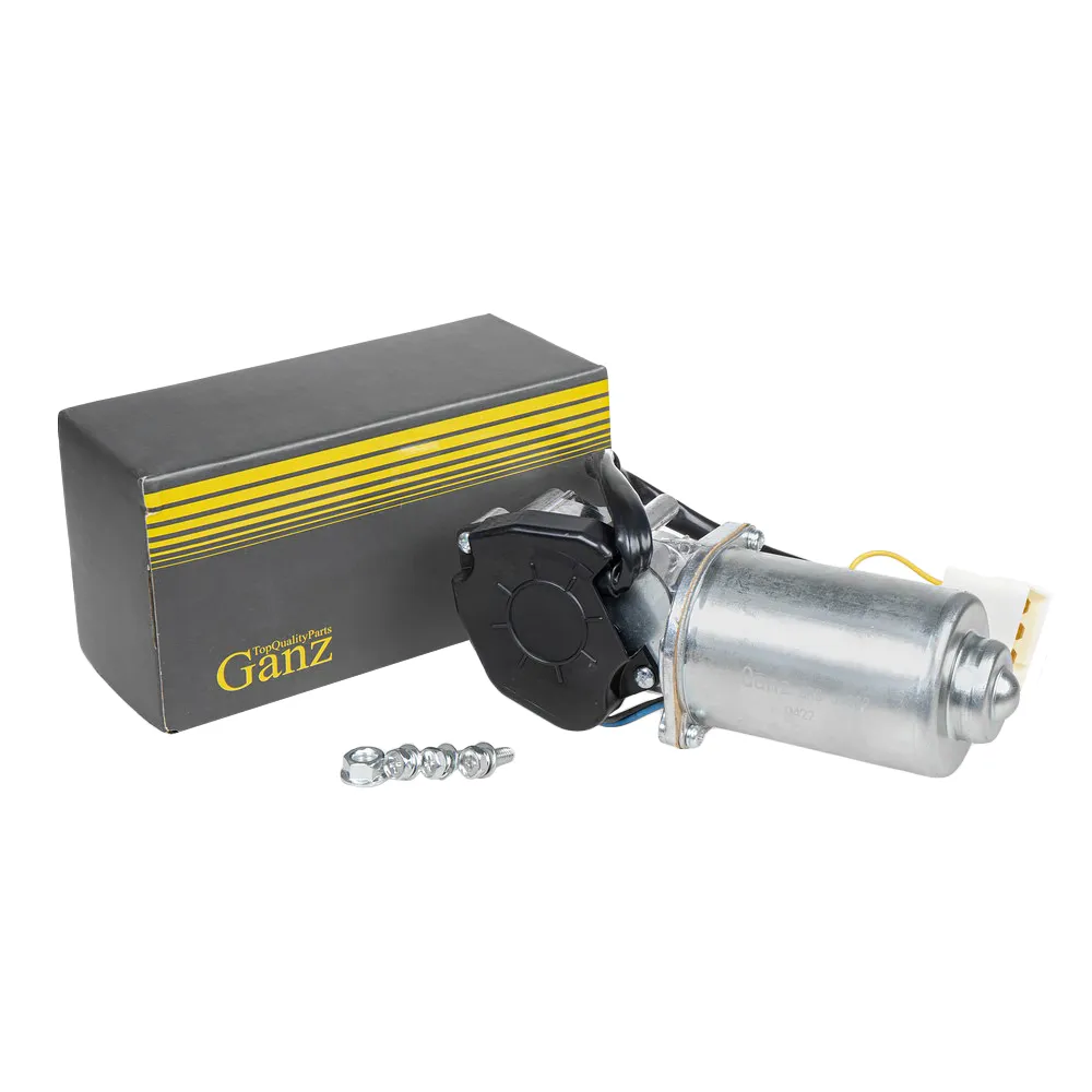 Мотор стеклоочистителя передний для ВАЗ 2110, 2123, ГАЗ GANZ GRS04003