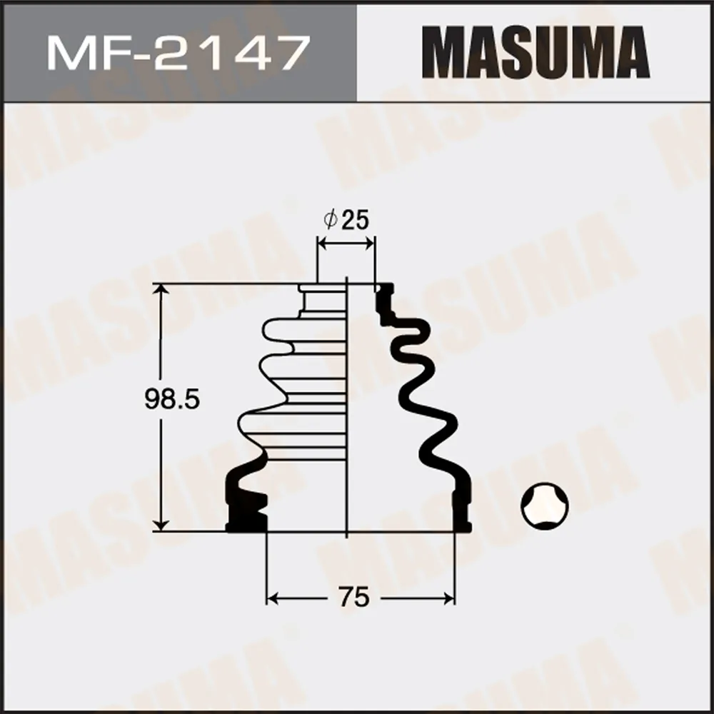 Пыльник ШРУСа NISSAN 180SX MASUMA MF-2147