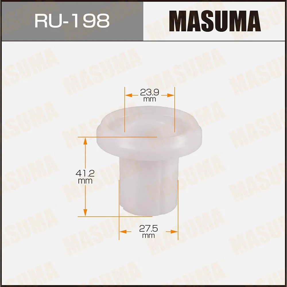 Сайлентблок перед. верх.! Mitsubishi L300 4WD 86-94 MASUMA RU198
