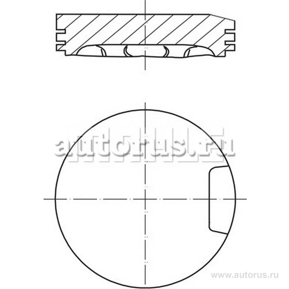 поршень! d81x1.5x1.75x2 STD