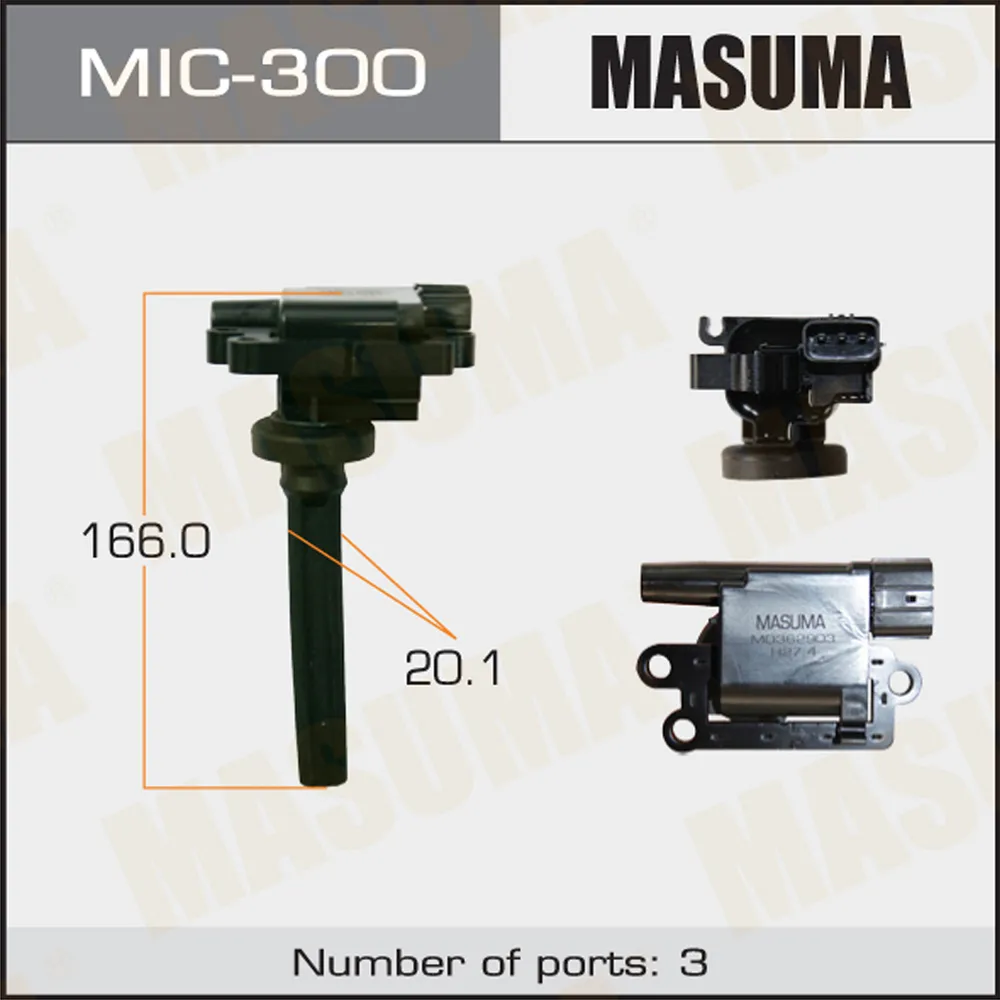 Катушка зажигания MITSUBISHI CARISMA MASUMA MIC-300