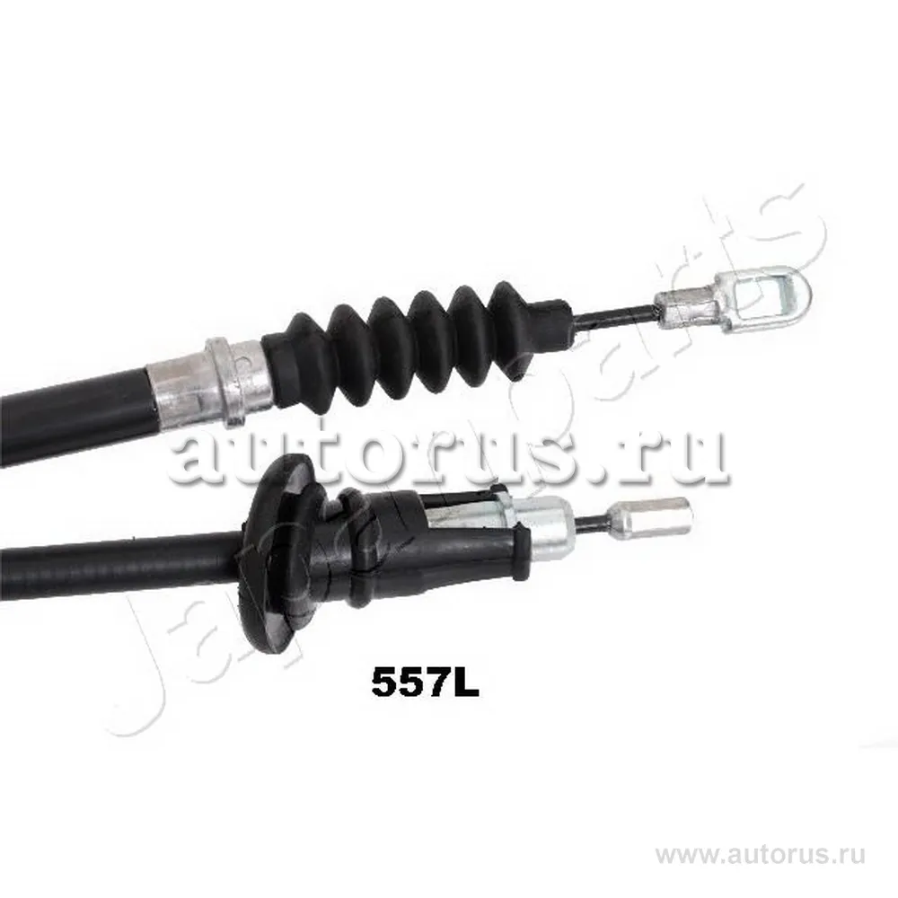 Трос ручного тормоза MITSUBISHI COLT 04-12 1540 мм зад.лев. JAPANPARTS BC557L