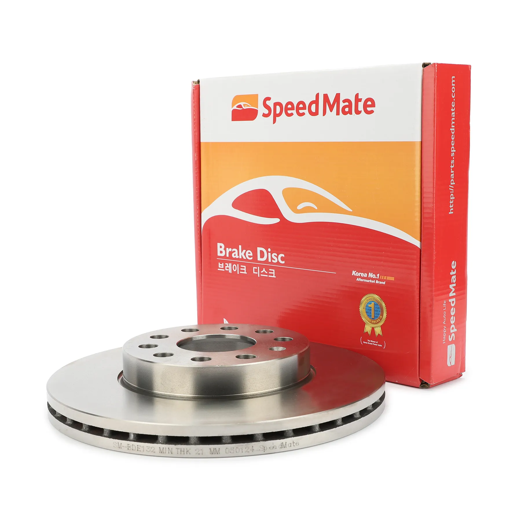 Диск тормозной передний AUDI A3/SEAT LEON/VW GOLF VII SPEEDMATE SM-BDE132