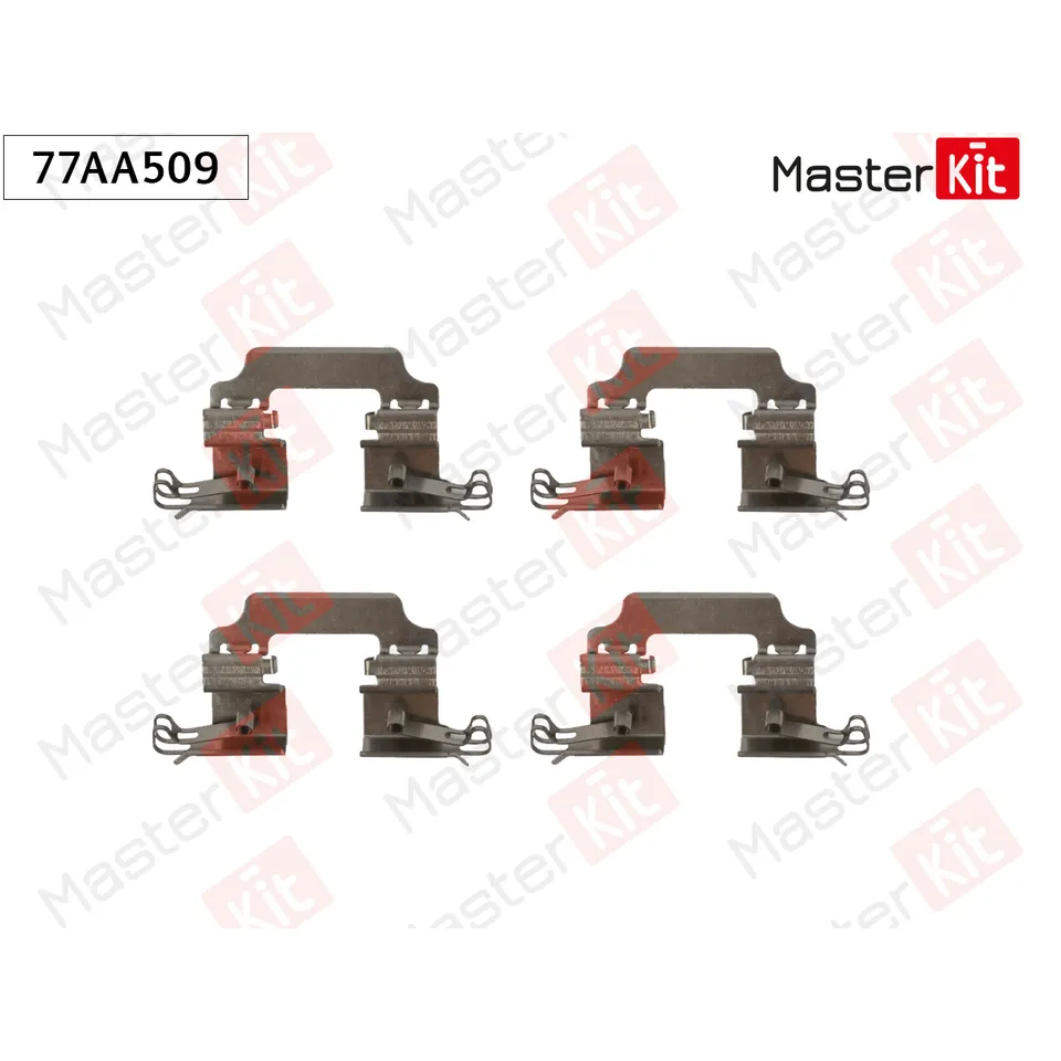 Комплект установочный тормозных колодок Dacia LOGAN MCV II 2013 - MASTERKIT 77AA509