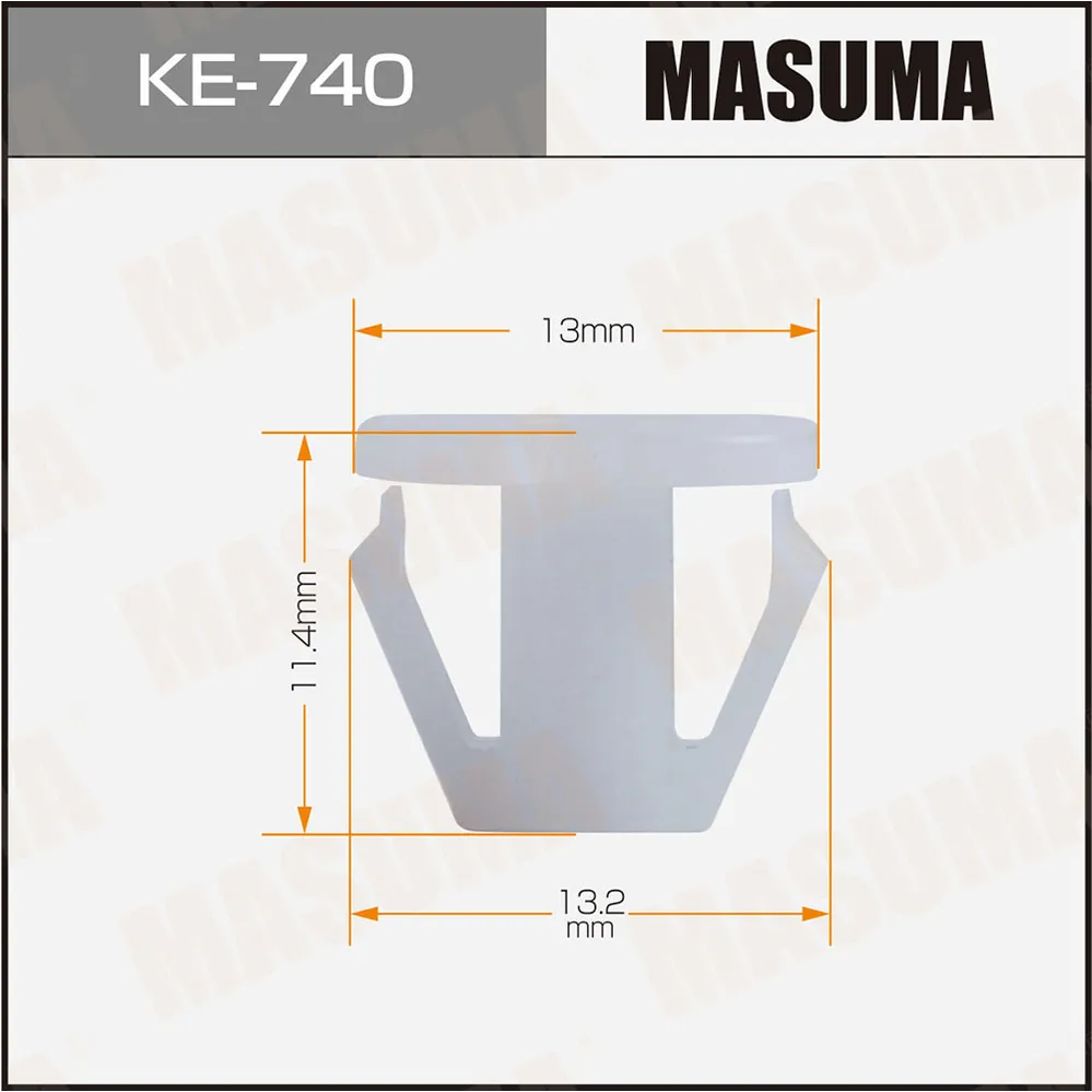 Клипса автомобильная MASUMA KE-740