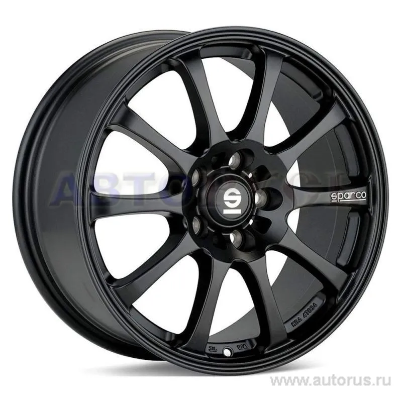 Диск литой R17 7J 4x108/73.1 ET25 SPARCO Drift Matt Black W2901455039