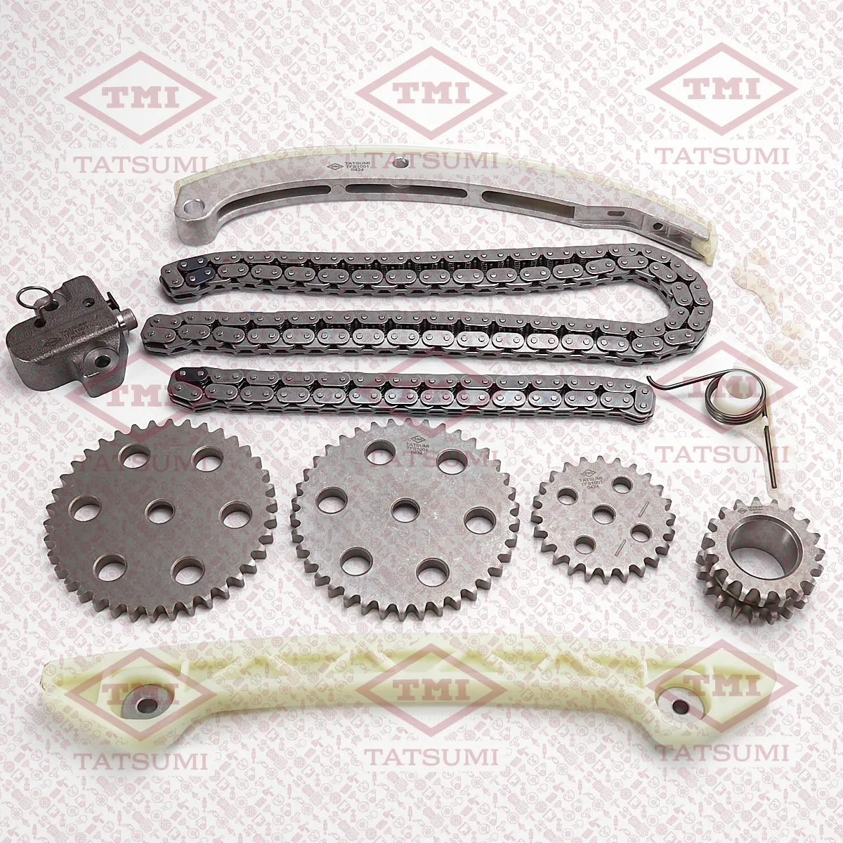 Комплект цепи ГРМ FORD C-Max/Focus/Mondeo 04-> MAZDA 3/5/6 02-> VOLV TATSUMI TFS1001