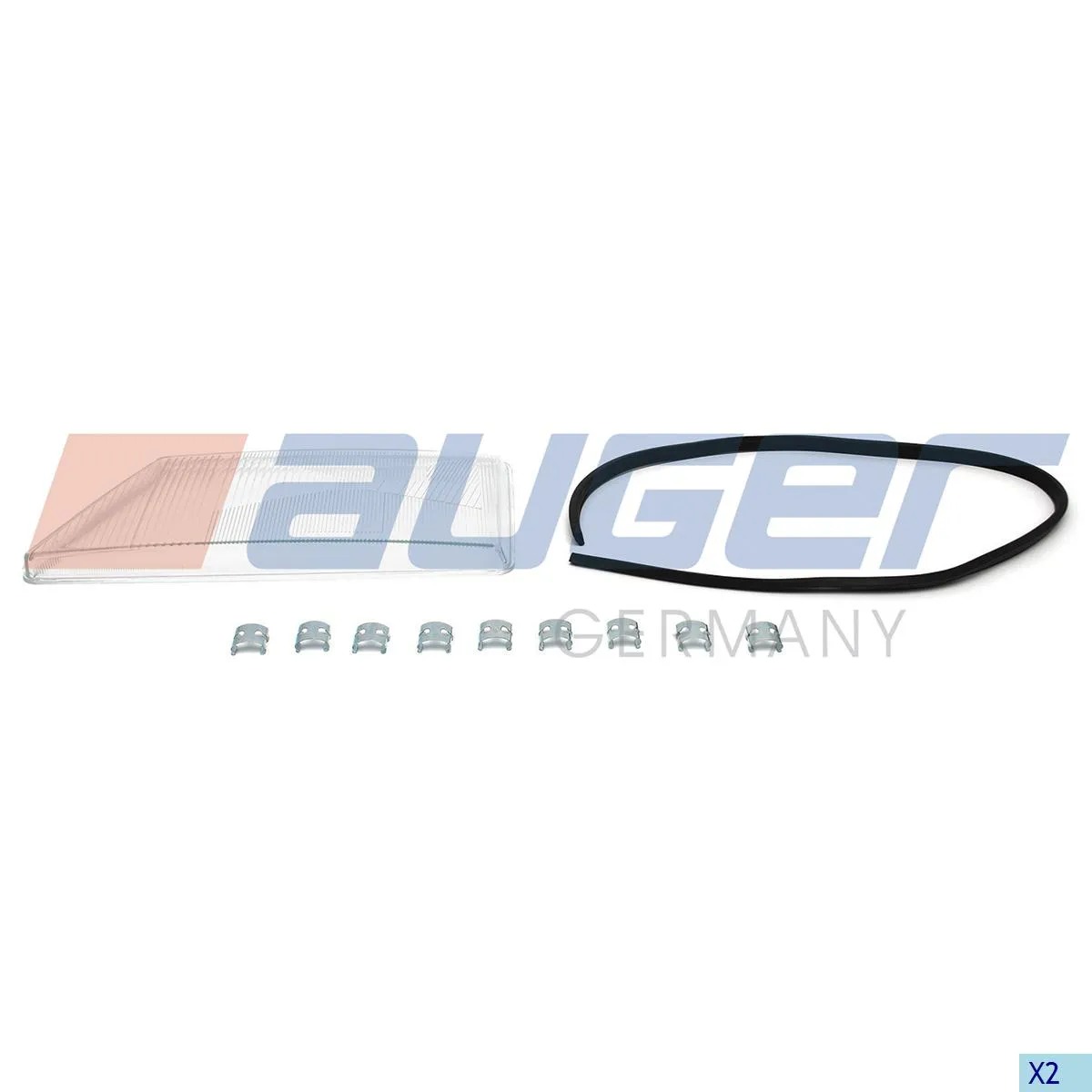 Стекло фары AUGER 82560