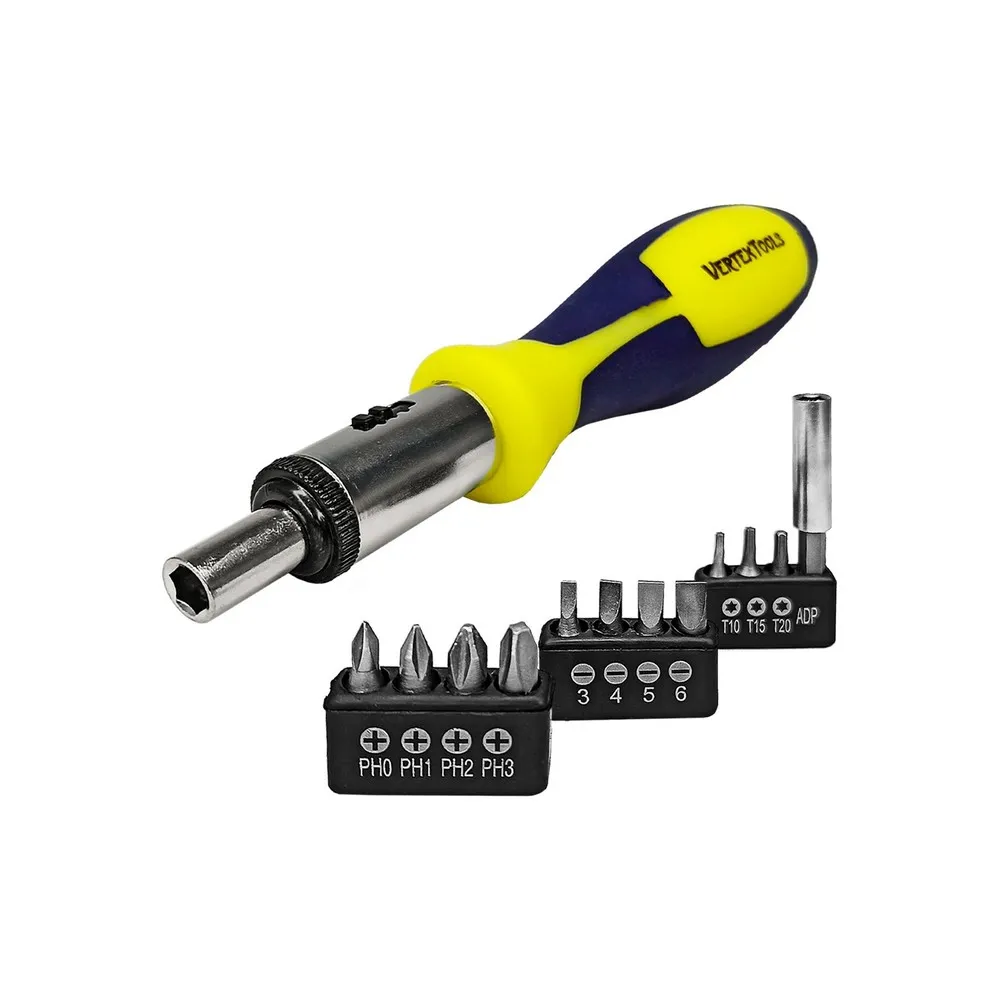 Отвертка реверсивная VertexTools 0033-1