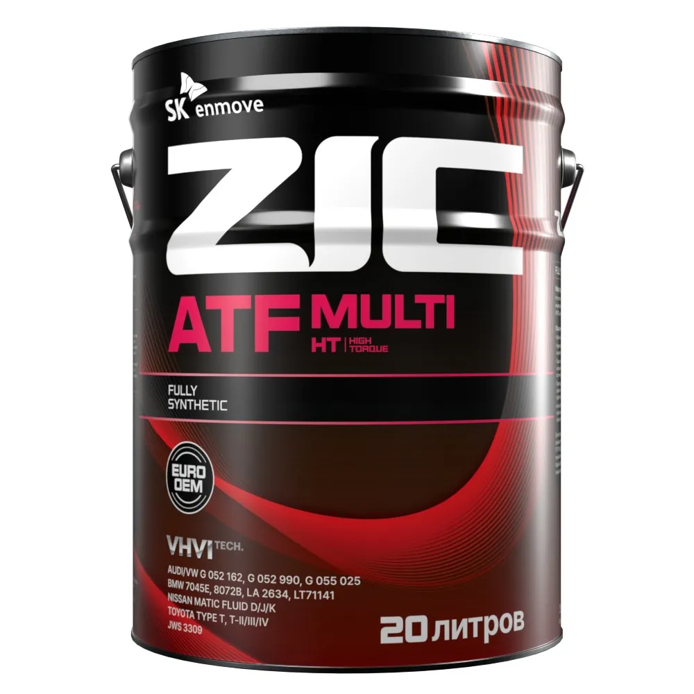 Масло трансмиссионное ZIC ATF Multi HT синтетическое 20 л 192664