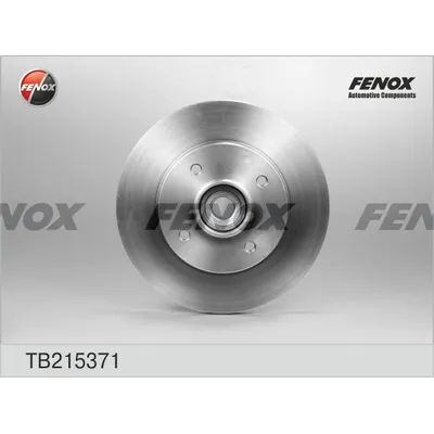 Диск тормозной PEUGEOT 307 CITROEN C4 FENOX TB215371