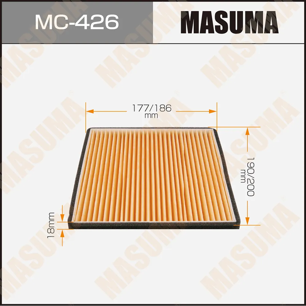 Фильтр салонный MITSUBISHI COLT MASUMA MC-426