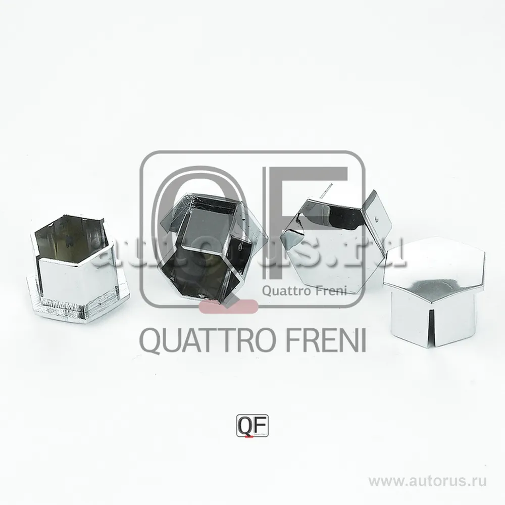 Колпачок защитный колесного болта хром комплект 4шт, QUATTRO FRENI QF00X00057