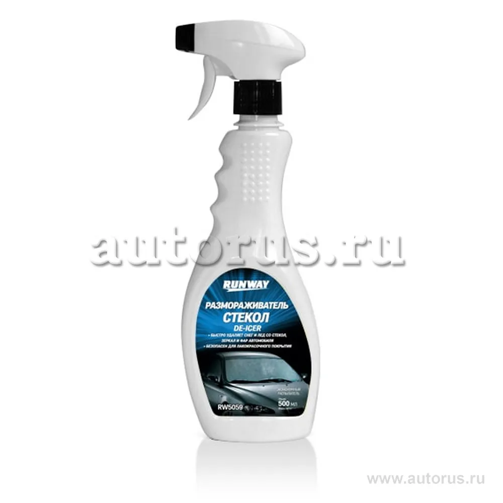 Размораживатель стекол 0,5л (триггер) RUNWAY RW5059