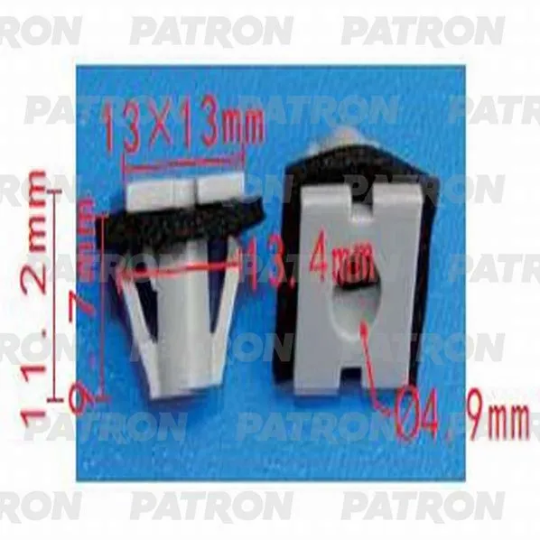 Фиксатор пластиковый Hyundai,Kia применяемость: молдинги PATRON P371354