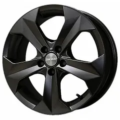 Диск литой R15 6J 4x114.3/66.1 ET39 СКАД Гранит черный матовый 112 04 30