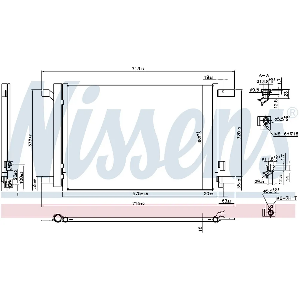 Радиатор кондиционера AUDI Q2 16- 941067
