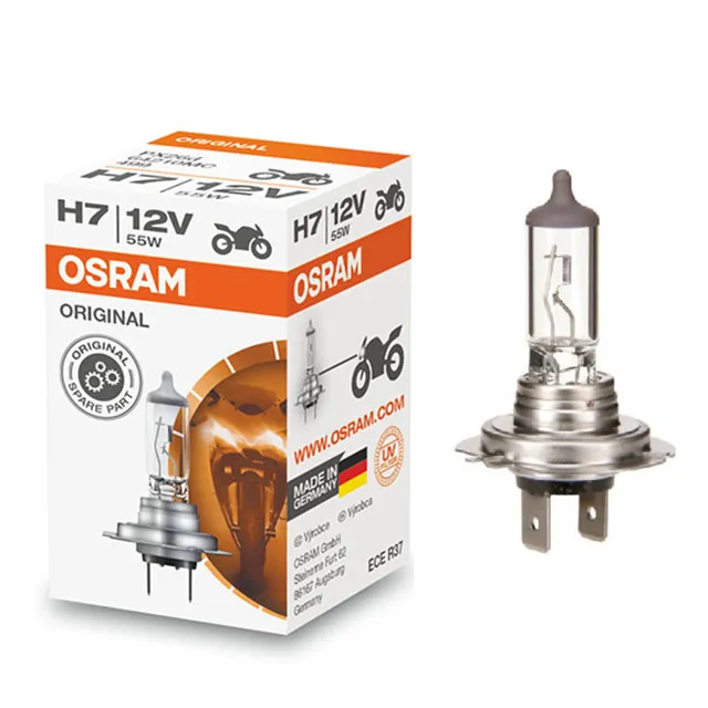 Лампа 12V H7 55W PX26d OSRAM ORIGINAL LINE 1 шт. картон 64210