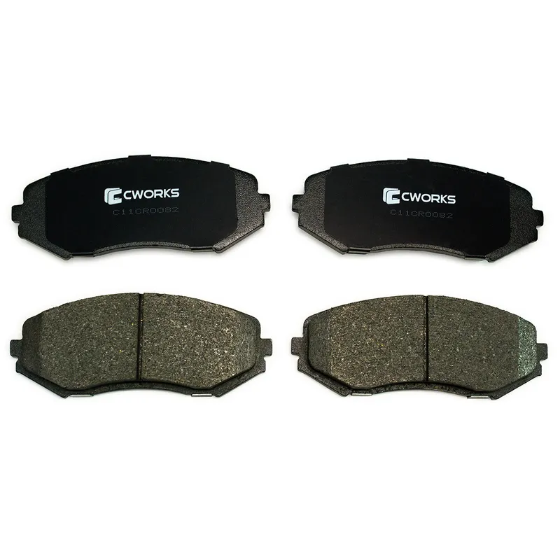Тормозные колодки передние (Low Metallic) CWORKS C11CR0082